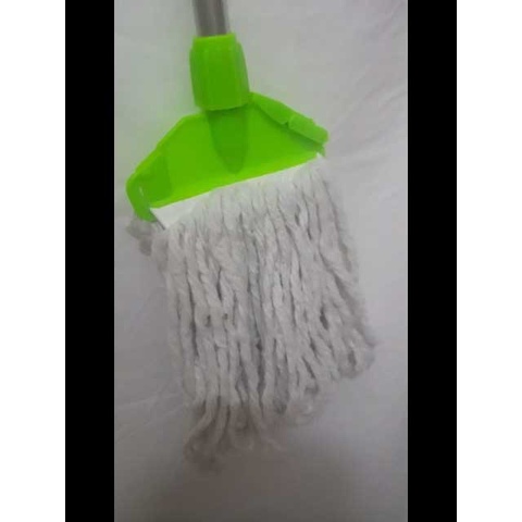 EASY PEL  Lantai Gagang Besi Mop Pel Jepit Sumbu Katun