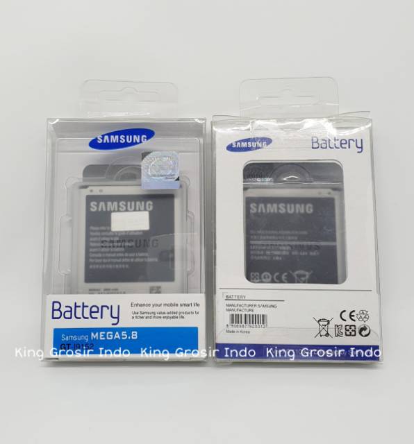 Baterai Samsung Mega 5.8 I9150 I9152 Original 100% Battery Batre Mega 5,8