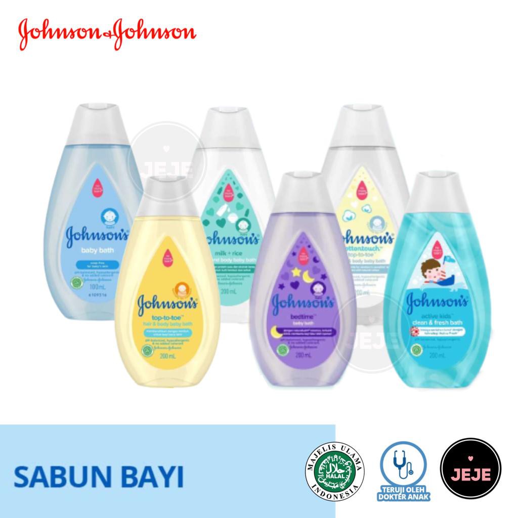 Johnson’s Baby Bath Kids Hair &amp; Body | Sabun Mandi Bayi