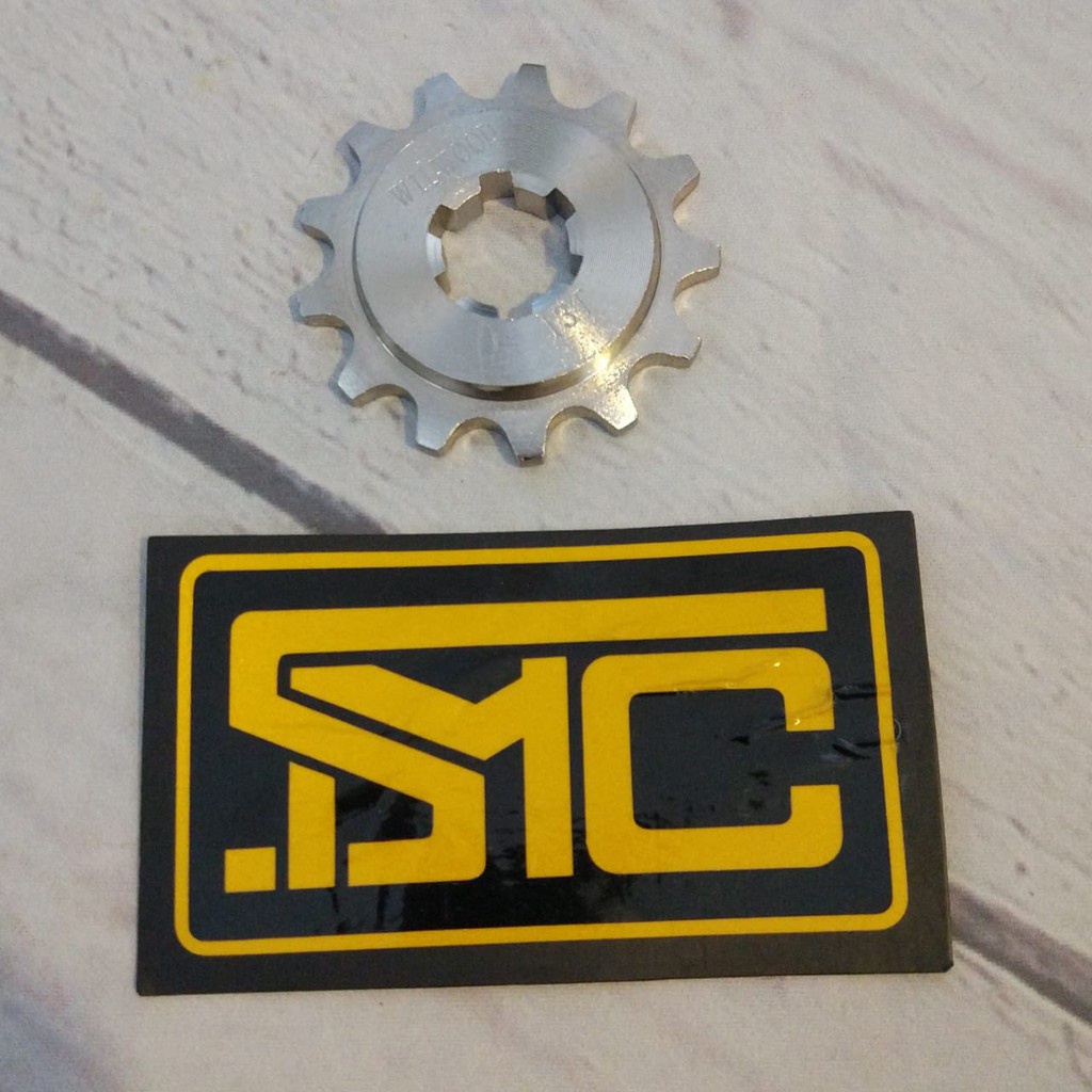 Gear Depan / Front Sproket Yamaha Jupiter MX / Sniper MX 13T Size 415 -13T Nickel Wilwood
