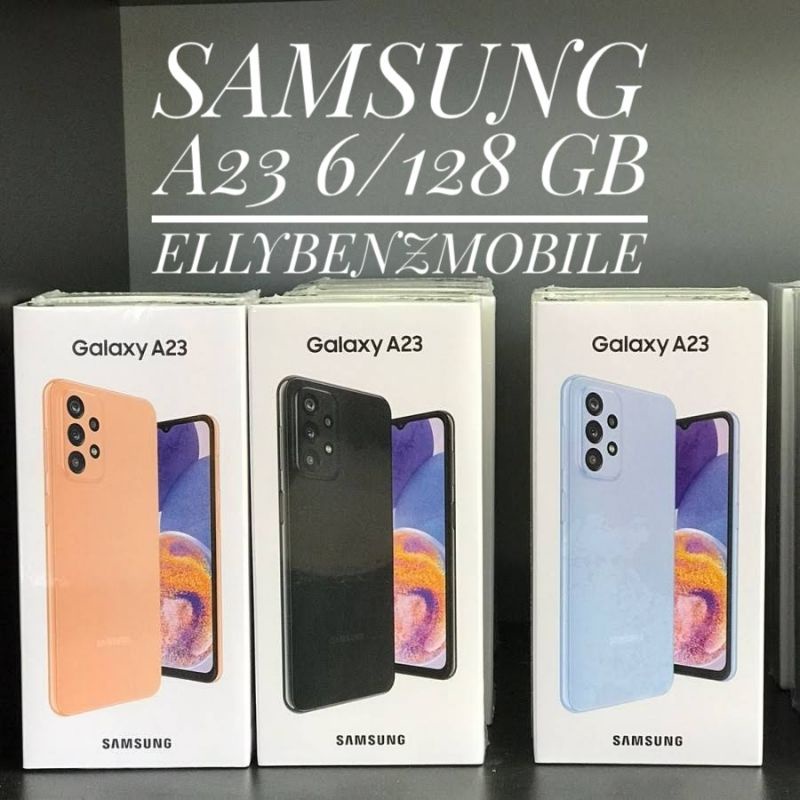 Samsung Galaxy A23 6/128 New Garansi Resmi Samsung A23