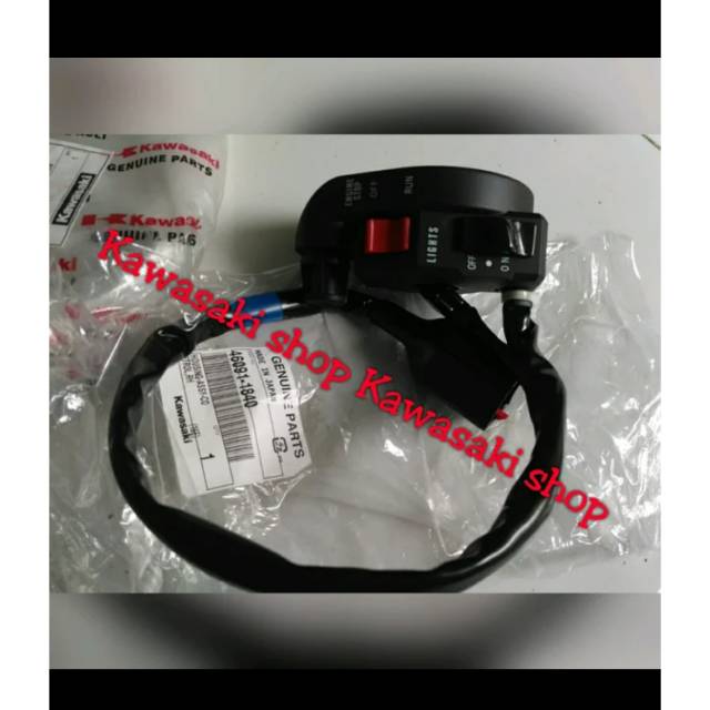 holder kanan ninja R atau rr original stop kontak ninja r atau rr old