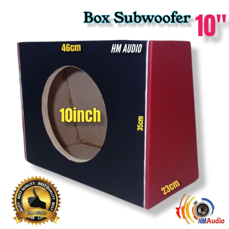 Box subwoofer 10 inch untuk mobil universal