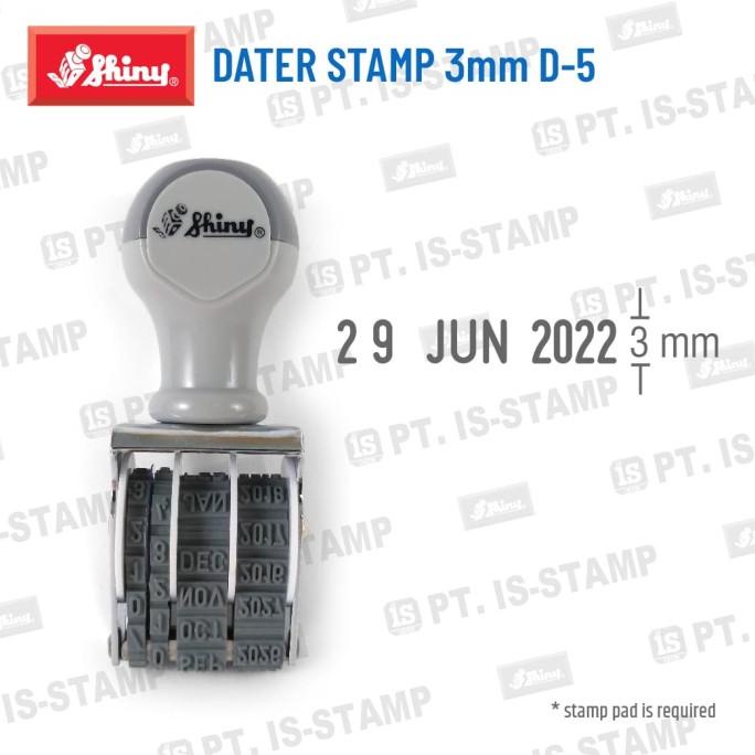 

Shiny Dater Stamp 3Mm D-5