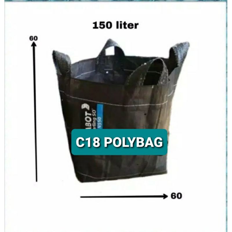 PLANTER BAG HITAM 150 LITER