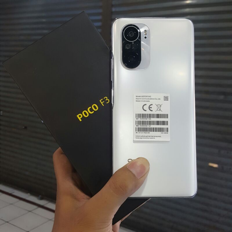 poco f3 ram 8gb internal 256gb second mulus bekas pakai fullset original resmi