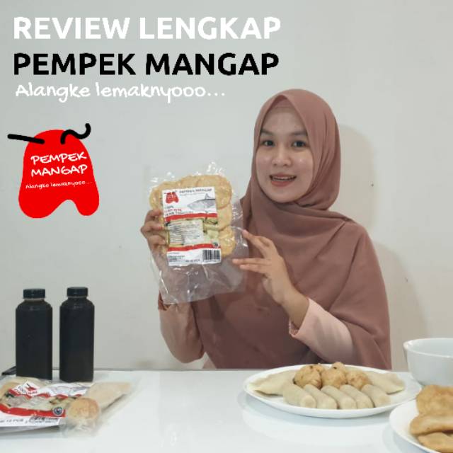 

TERLARIS ! Pempek Tenggiri Asli 100% Isi 15 Pcs Pe.pek Mangap Khas Palembang