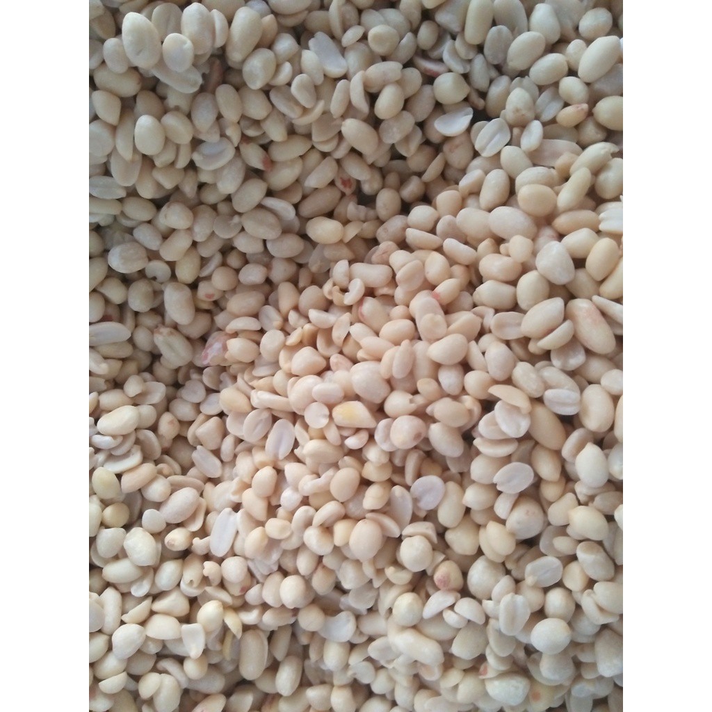 KACANG TANAH KUPAS ARI MENTAH UKURAN KECIL KEMASAN 1 KG