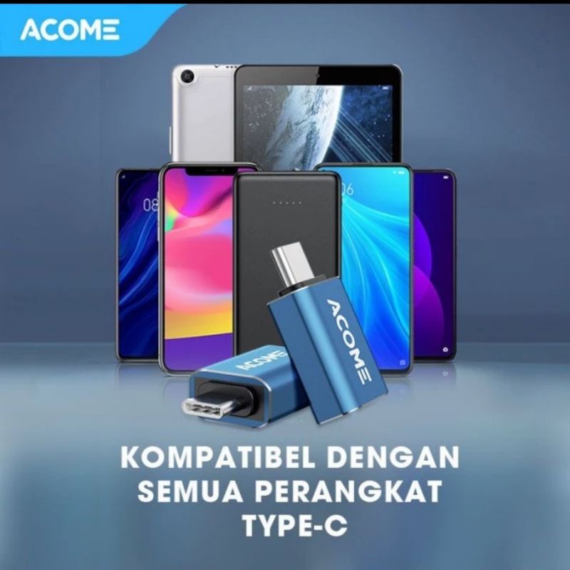 ACOME ACV-001 OTG Converter Android Type C to USB 3.0 High Speed