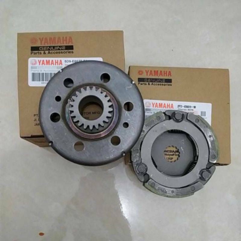 Mangkok ganda Vega ZR plus kampas ganda assy satu set Vega ZR