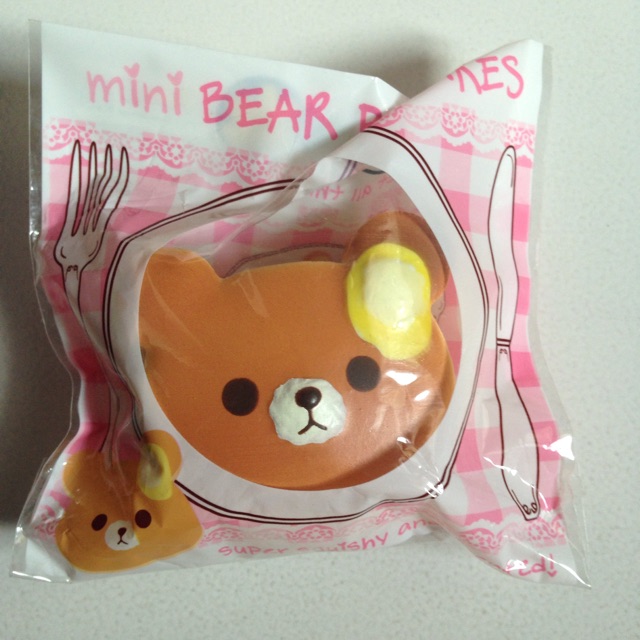 Mini Bear Pancake Squishy by PuniMaru