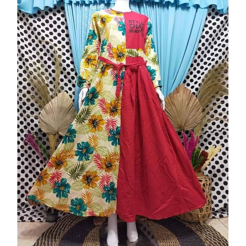 LANGSUNG KIRIM gamis style chanell terlaris/gamis terbaru