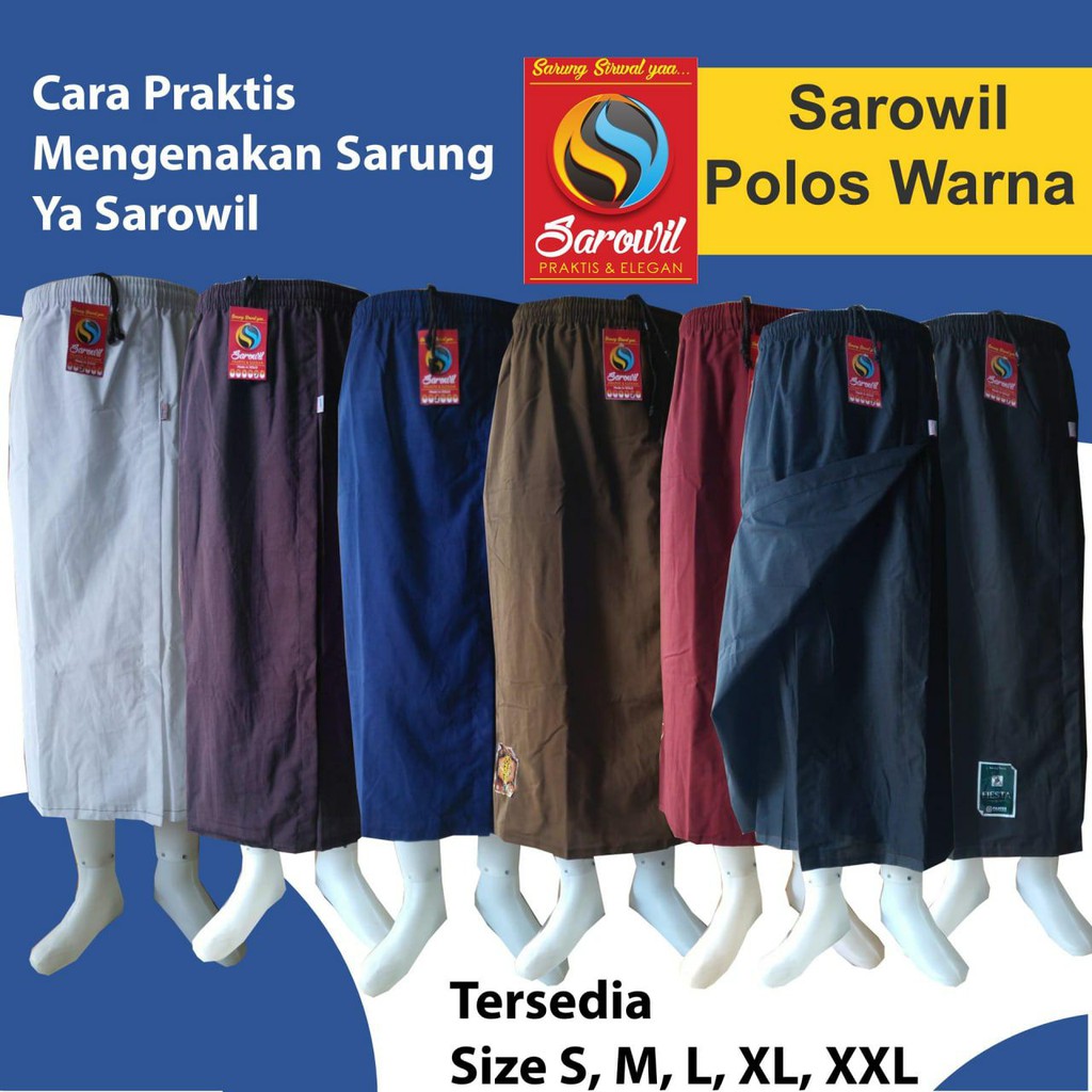 SAROWIL SARUNG SIRWAL POLOS TUMPAL