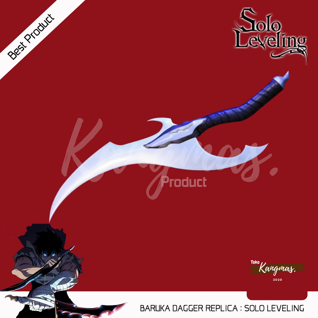 solo leveling baruka dagger replica / solo leveling cosplay / solo leveling