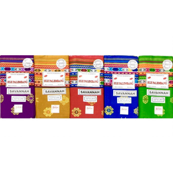 Kain Sarung Setelan Prada Suji Palembang (A)