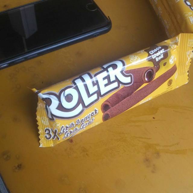 

Roller choco wafer roll