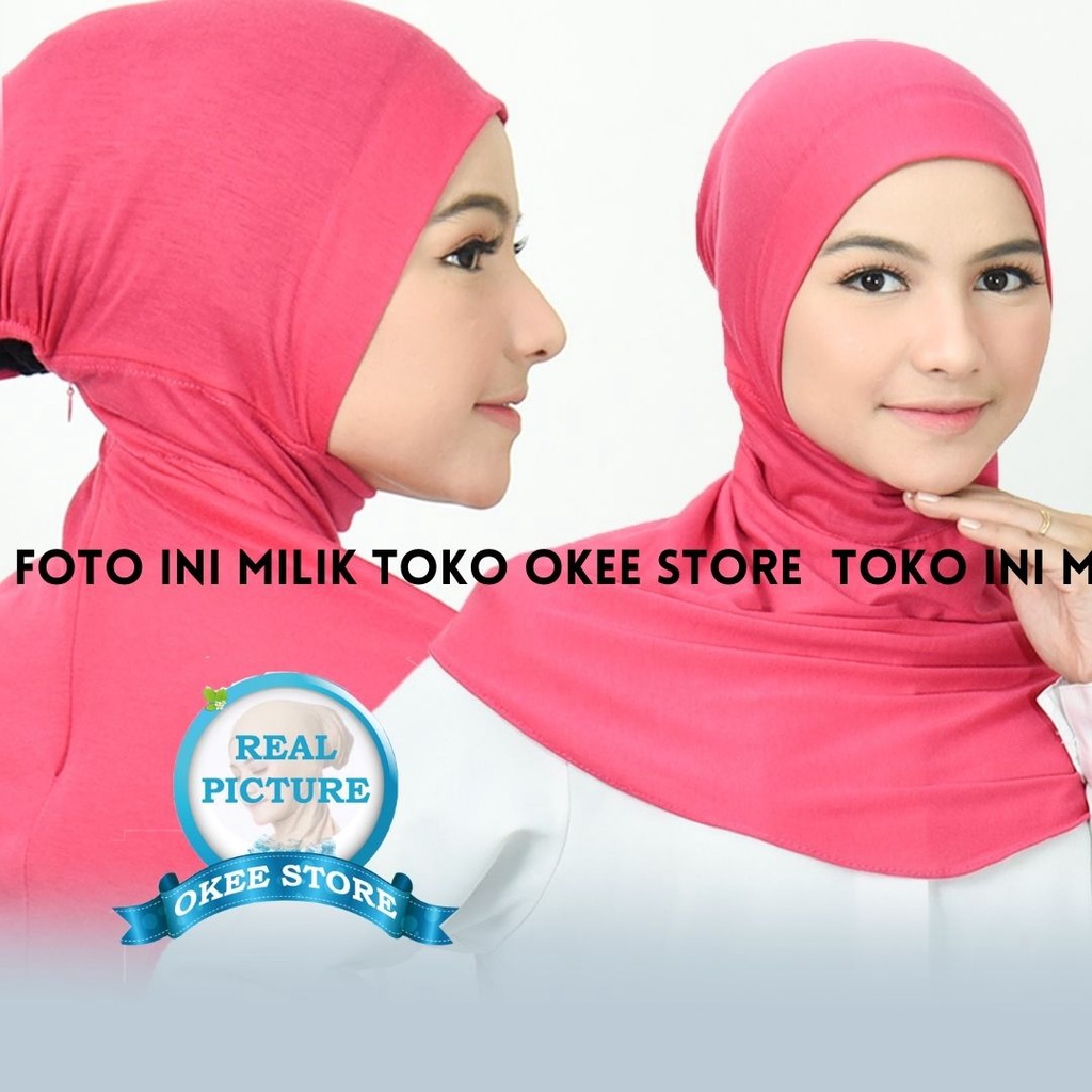 DALAMAN HIJAB CIPUT NINJA / CIPUT NINJA RESLETING / INNER CIPUT NINJA / CIPUT NINJA BAHAN KAOS SPANDEK PREMIUM