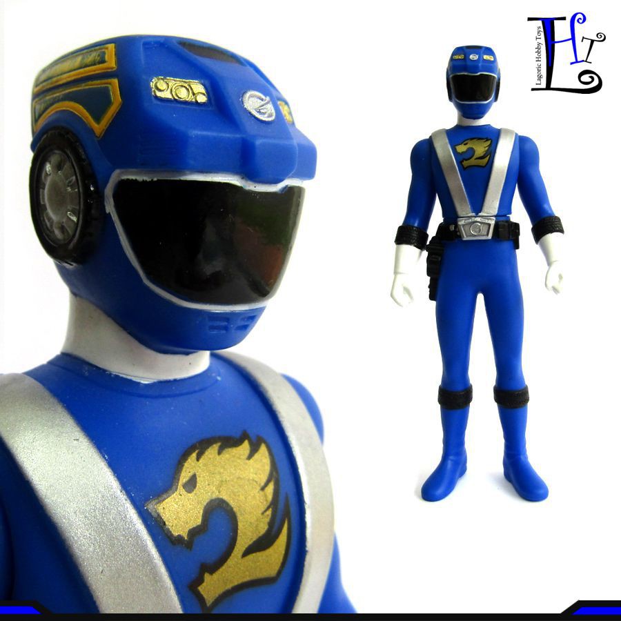 Sentai Hero Series GoOnger Blue UnTag
