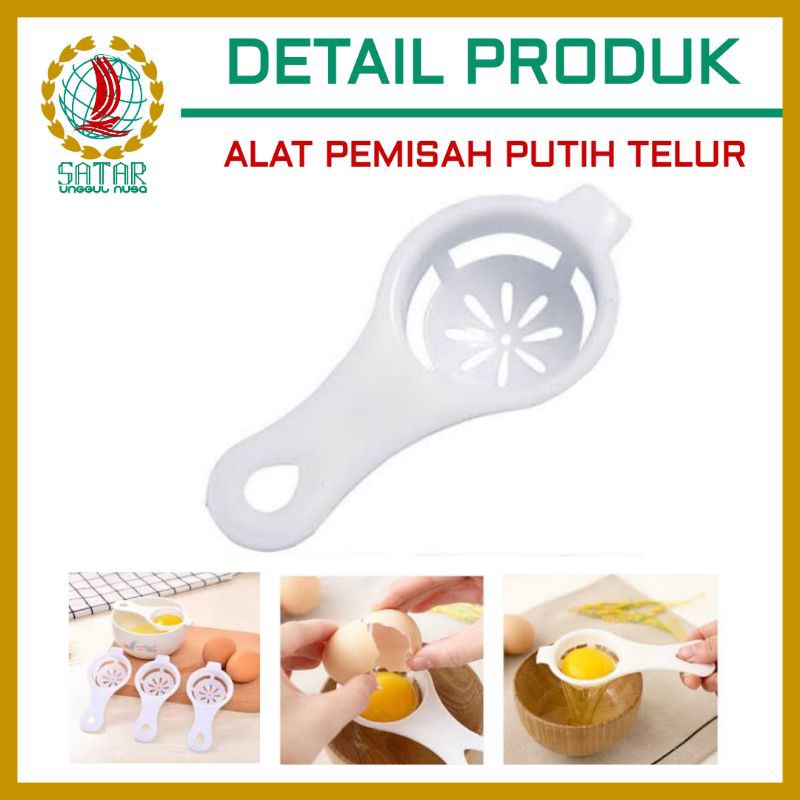 ALAT PEMISAH PUTIH TELUR BAHAN PLASTIK AMAN