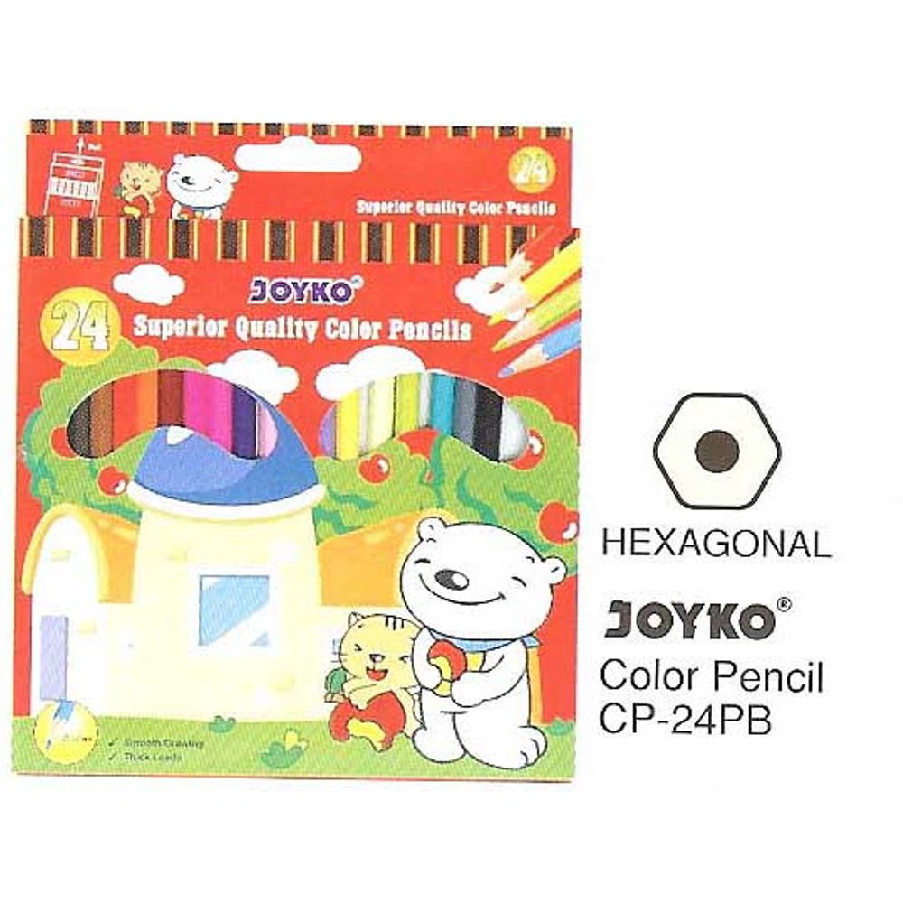 

Jual Pensil 24 Warna Joyko dus CP 24 PB Obral