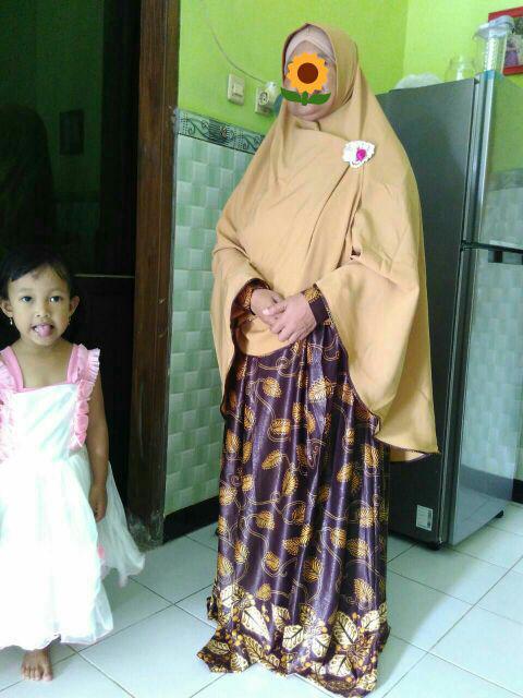 Rshafa Batik Couple Coco Ld104/pb140 Allsize Wolfis Semisutra Busui Murah Batik Emboss Tali Rhn