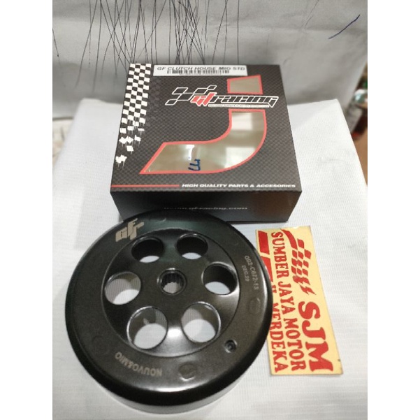 Mangkok kampas ganda Mio sporty GF Racing rumah kampas ganda Mio karbu GF racing gerigi