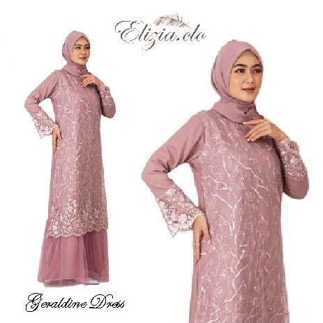 ꧁𓊈𒆜𝔢𝔩𝔦𝔷𝔦𝔞.𝔠𝔩𝔬 𒆜𓊉꧂ Gaya Gamis Muslimah gaun pesta kondangan gaun wisuda walimatul gamis bridemaids Ga