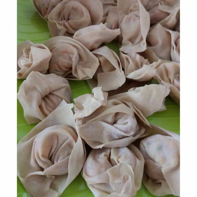 

pangsit ayam rebus enak isi 20 Pcs halal