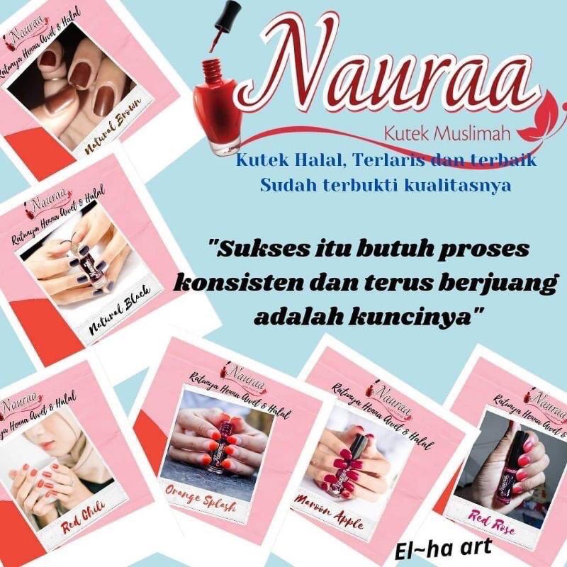 KUTEK NAURA kutek sah untuk sholat