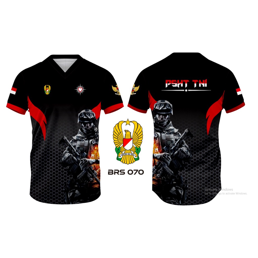 Kaos Jersey PSHT TNI - Beladiri Tentara - BRS070