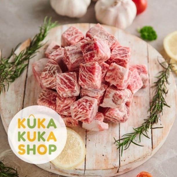 

Unik Daging Sapi Beef Wagyu Saikoro Cubes Pack 500 Gr 100 Halal Ayce Winutoko