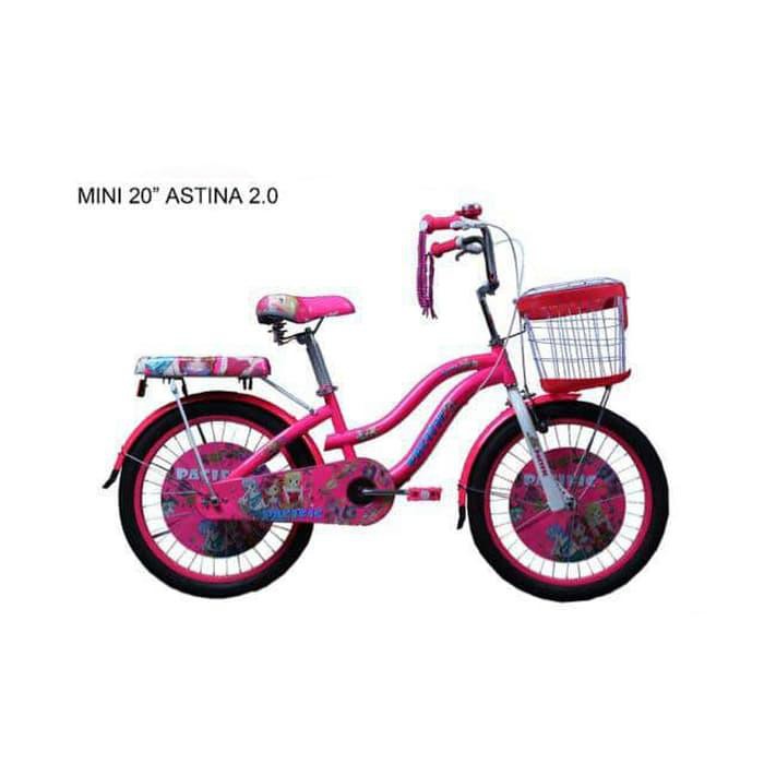 Sepeda Pasific Astina Ukuran 20 Inch Untuk Anak Usia 8 12 Tahun Shopee Indonesia