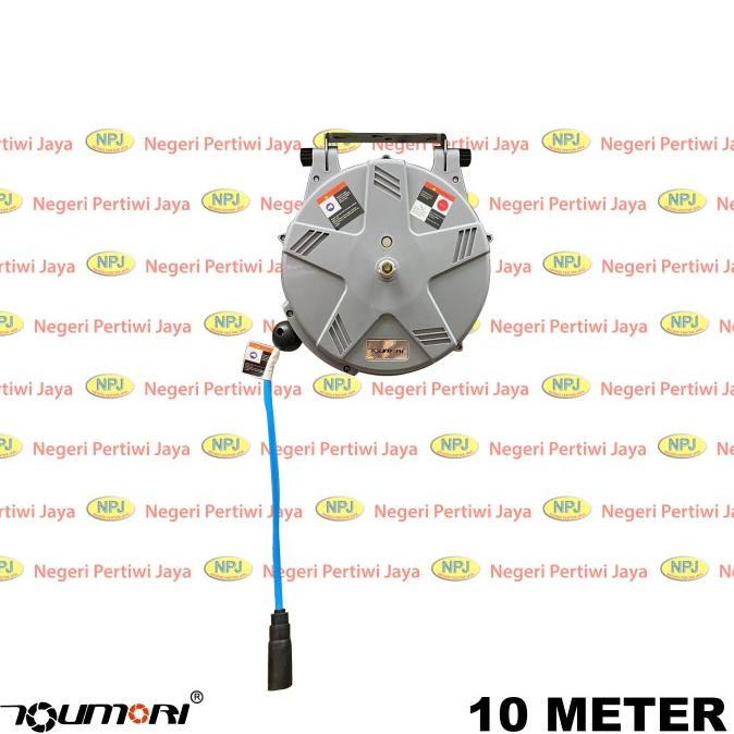 Toumori Water Hose Reel 10 Meter 6.5 x 10 mm - Selang PU Air Gantung