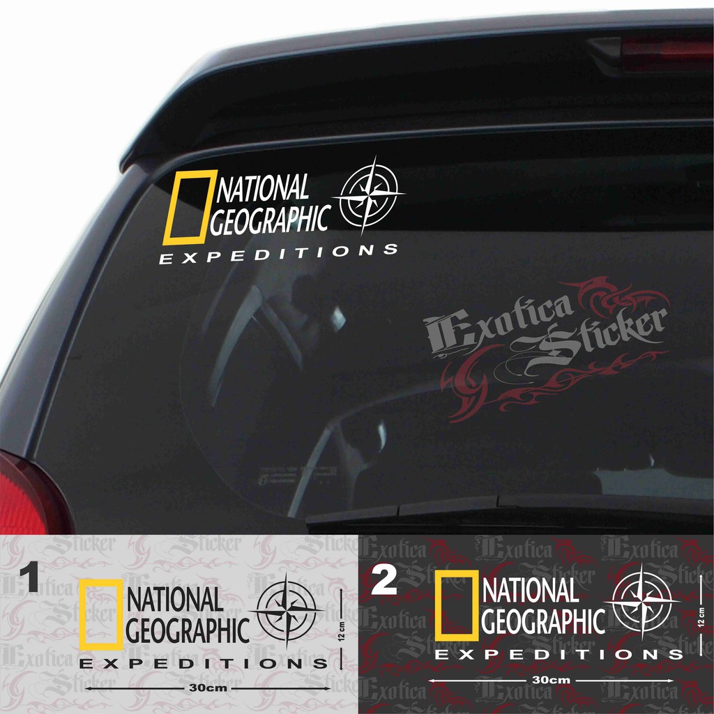 

stiker national geographic cutting sticker kompas 30cm