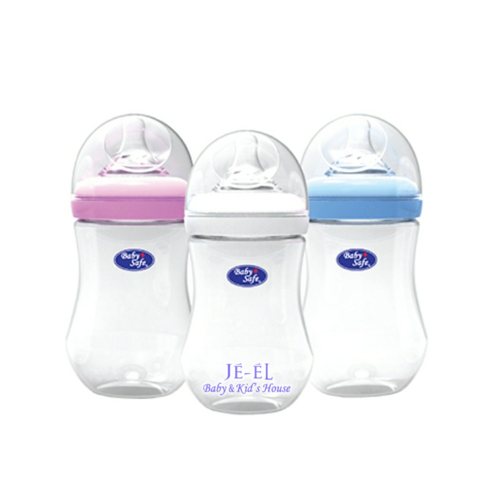 Baby Safe Wide Neck Bottle 125 ml  &amp; 250 ml / Botol Susu Wde Neck Baby Safe 125 ml &amp; 250 ml