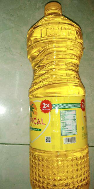 Tokoyani Minyak Goreng Tropical Botol 2 Liter