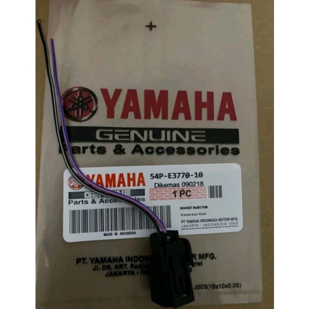 Socket Soket Injector Injektor 54P Yamaha Mio J Fino FI Mio GT X Ride Mio Soul GT Orisinil YGP