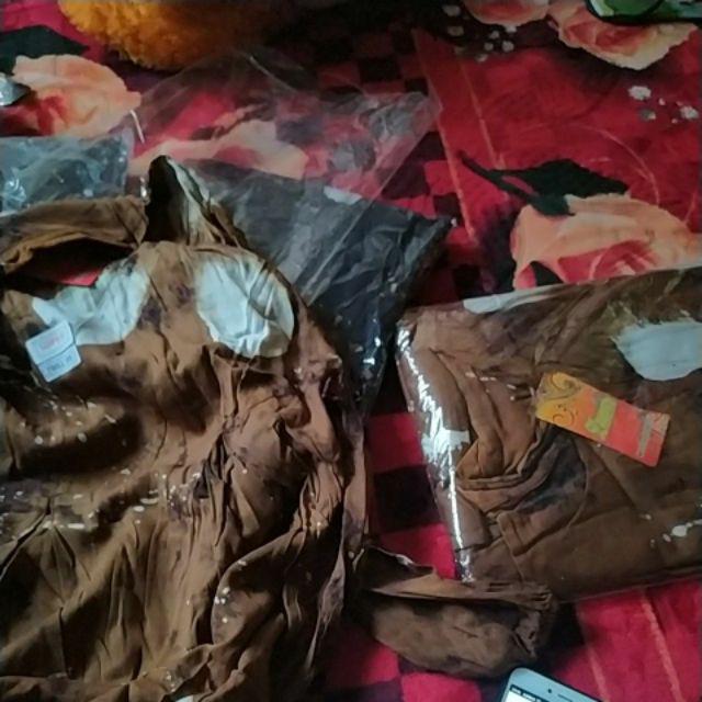 Gamis Twill Aisyahzahrabatik Twill Ori Xl Ld 116 Gamis Batik Pekalongan Jumbo