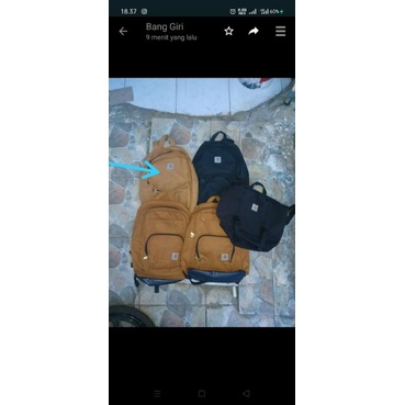 Tas carhartt trade series backpack