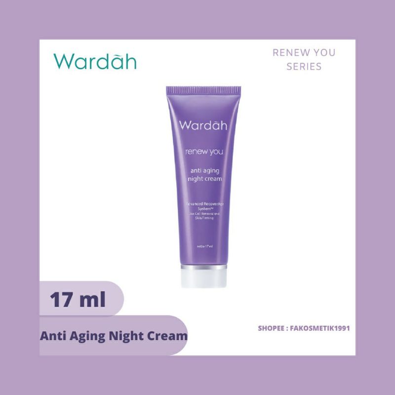 Wardah renew you day cream