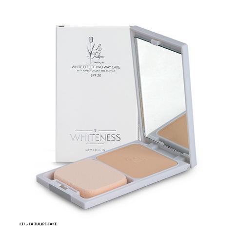 La Tulipe White Effect Two Way Cake