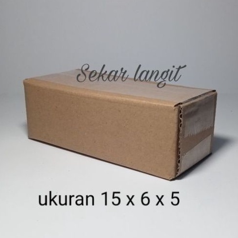 

kardus packing ukuran 15x6x5