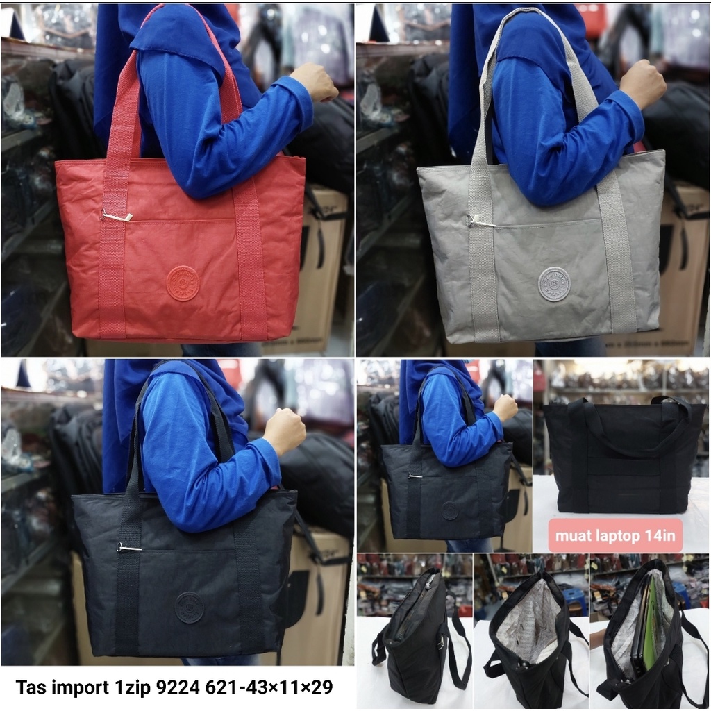 Totebag import premium parasut berkualitas