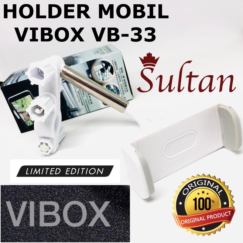 PROMO CAR HOLDER HP UNIVERSAL VIBOX VB33 ORIGINAL