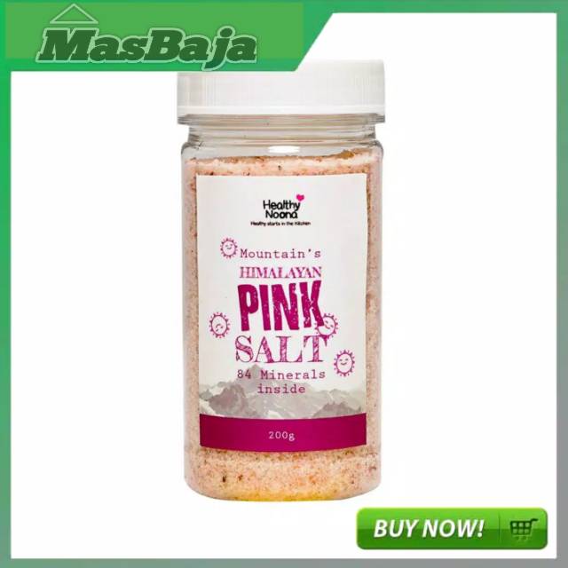 

Himalayan Pink Salt & Australian Sea Salt- garam Diet Low Sodium Himalaya MPASI