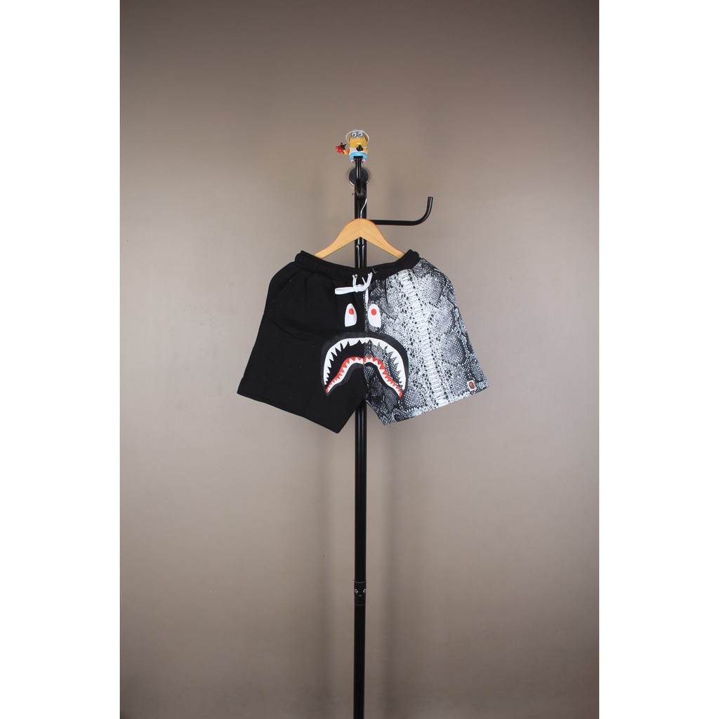 NEW CELANA PENDEK SHORTPANTS BAPE SHARK SKIN SNAKE PREMIUM Celana Keren