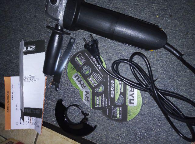 Mesin Gerinda Tangan 4 Doliz Ba730 Angle Grinder 720w Slim Body Germany Design Ba 730