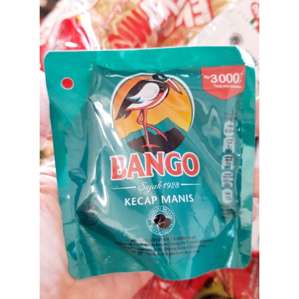 Kecap Manis Bango kemasan pouch 60 ml