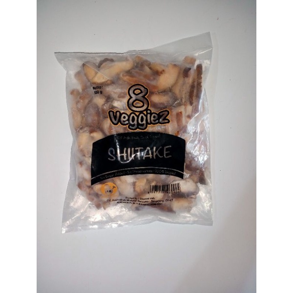 

8 Veggiez 500 g Slice shiitake mushroom frozen