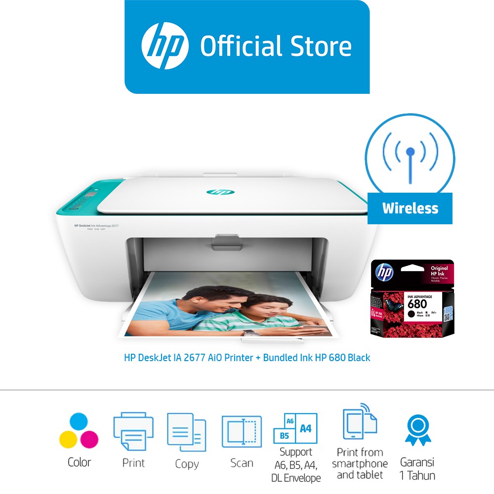 hp deskjet 2677 printer